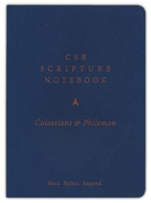 CSB Scripture Notebook, Colossians and Philemon  - 