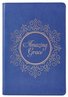 Amazing Grace Classic Journal, Navy Blue  - 