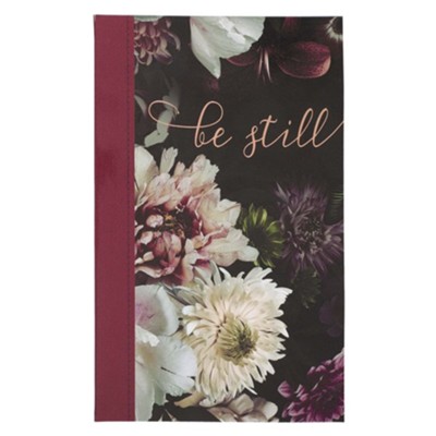 Be Still Journal, Flexcover, Floral  - 
