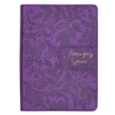 Amazing Grace Handy Journal, Purple  - 