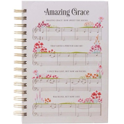 Amazing Grace Wire Journal, Large  - 