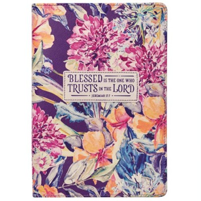 Blessed Is The One Zipper Journal  - 
