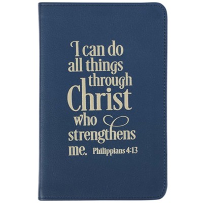 I Can Do All Things Full Grain Leather Journal  - 