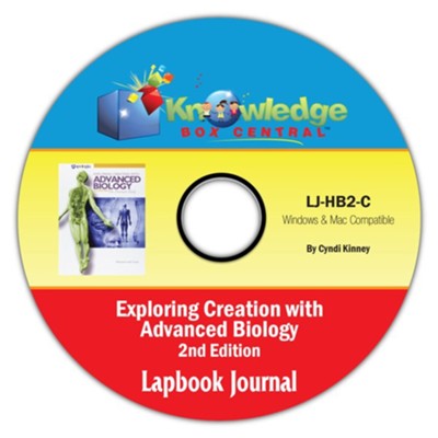 Lapbook Journal PDF CD-ROM for Apologia's Advanced Biology: The Human Body (2nd Edition)  -     By: Cyndi Kinney

