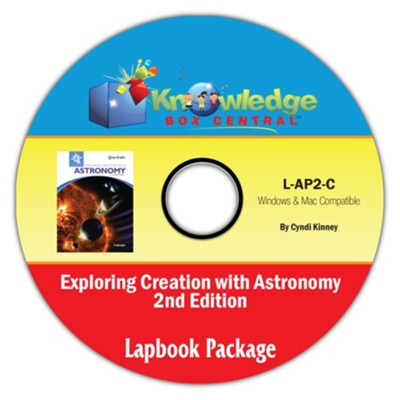 Apologia Exploring Creation w/ Astronomy 2nd Edition Lapbook Package CD  -     By: Cyndi Kinney
