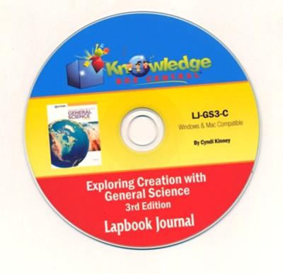 Apologia Exploring Creation With General Science 3rd Edition Lapbook Journal CD  -     By: Cyndi Kinney

