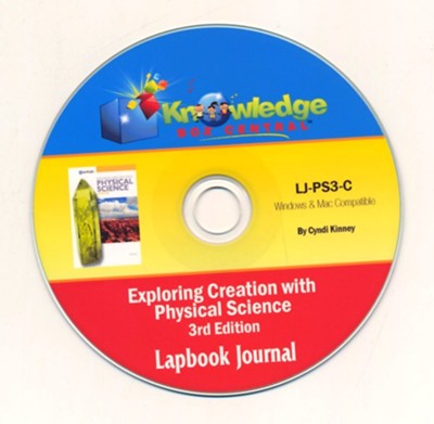 Apologia Exploring Creation With Physical Science 3rd Ed Lapbook Journal CD  -     By: Cyndi Kinney
