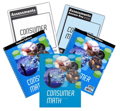 BJU Press Consumer Math Homeschool Kit (3rd Edition)  - 