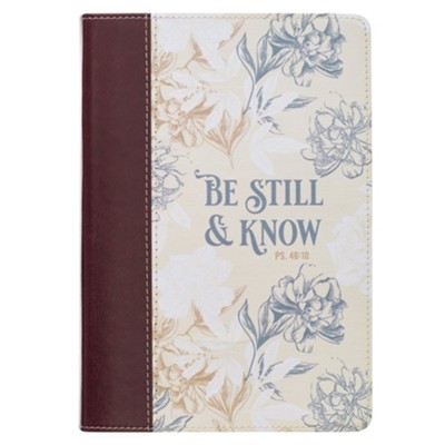 Be Still Floral Classic Journal  - 