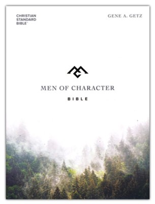 CSB Men of Character Bible, grey cloth over board  -     By: Dr. Gene A. Getz
