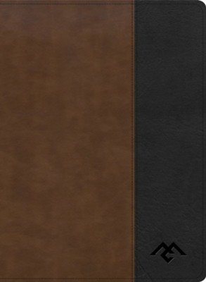CSB Men of Character Bible--soft leather-look, brown/black (indexed)  -     By: Dr. Gene A. Getz
