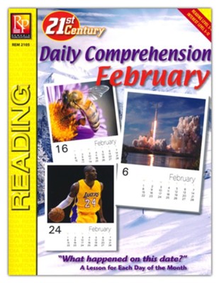 21st Century Daily Reading Comprehension: February   - 