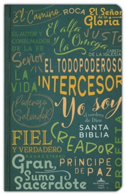 Biblia RVR 1960 letra grande tama&#241o manual, con nombres de Dios (Handy Size Large Print, Names of God)  -     By: RVR 1960
