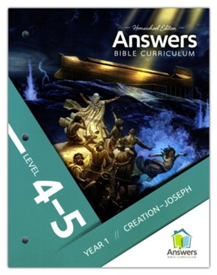 Answers Bible Curriculum: 4-5 Homeschool Student Book Year 1 (with 4-5 Tests & Answers)  - 