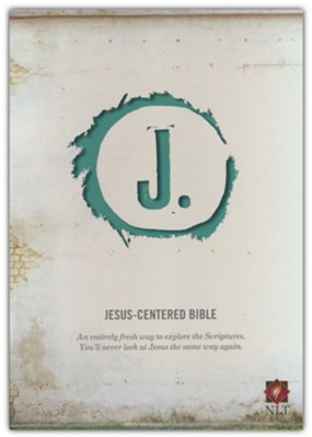NLT Jesus Centered Bible, imitation leather turquoise   - 
