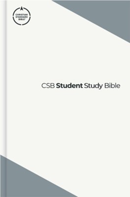 CSB Student Study Bible--hardcover, slate  - 
