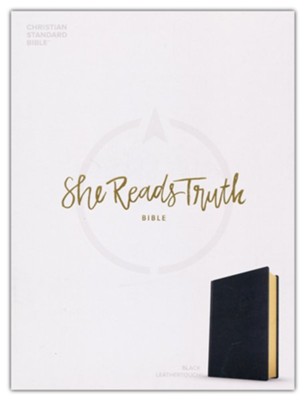 CSB She Reads Truth Bible--soft leather-look, black  -     Edited By: Raechel Myers, Amanda Bible Williams
