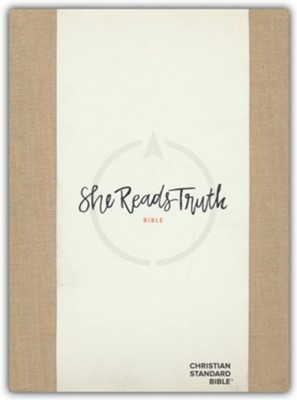 CSB She Reads Truth Bible--hardcover cloth over board, gunny sack  -     Edited By: Raechel Myers, Amanda Bible Williams
