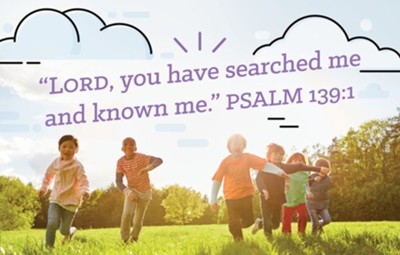 Bible Studies for Life: Kids Psalm 139:1 Postcards Pkg. 25  - 