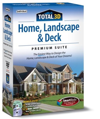 Total 3D Home, Landscape, & Deck Premium Suite 12 CD-ROM   - 
