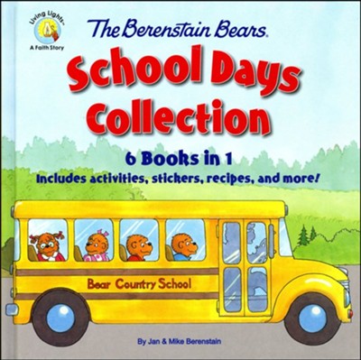 The Berenstain Bears School Days Collection: 6 Books in 1, Includes activities, stickers, recipes, and more!  -     By: Jan Berenstain, Mike Berenstain
