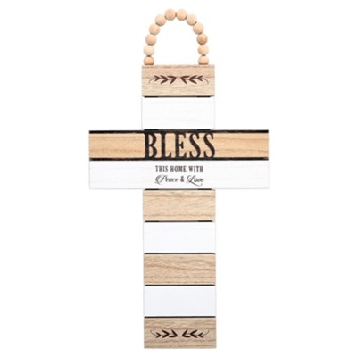 Bless Hanging Cross  - 