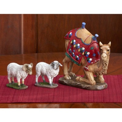 The Real Life Nativity 14 Inch Expanded Animals 3 Piece Set: X00242YC9N -  