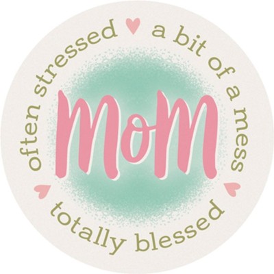 Mom Blessed Car Coaster  - 