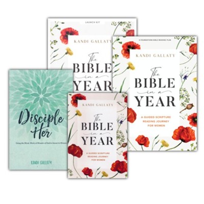 The Bible in a Year - Launch Kit: A Scripture Reading Journey for Women  -     By: Kandi Gallaty
