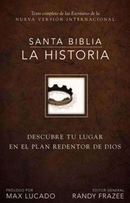 Biblia NVI La Historia, Enc. Dura  (NVI The Story: Going Deeper, Hardcover)  -     By: Randy Frazee
