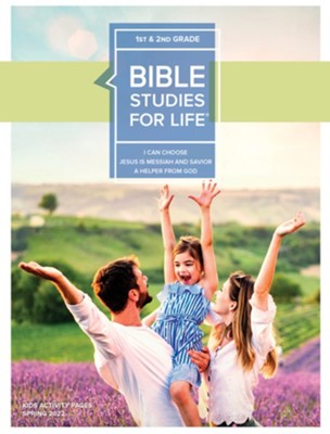 Bible Studies For Life: Kids Grades 1-2 Activity Pages - CSB - Spring 2022  - 