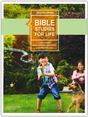 Bible Studies For Life: Kids Grades 3-4 Leader Guide - CSB - Spring 2022  - 