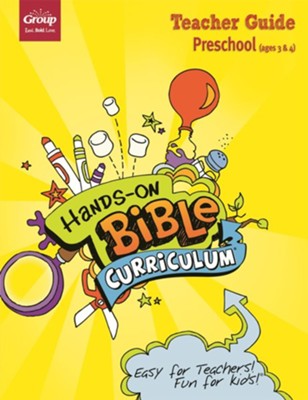 Hands-On Bible Curriculum Preschool Teacher Guide, Spring 2022  - 