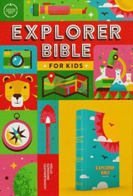 CSB Explorer Bible for Kids, Hello Sunshine--LeatherTouch   - 