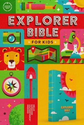 CSB Explorer Bible for Kids, Hello Sunshine--LeatherTouch  (indexed)  - 