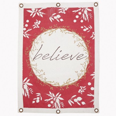 Believe Canvas Wall Banner  - 