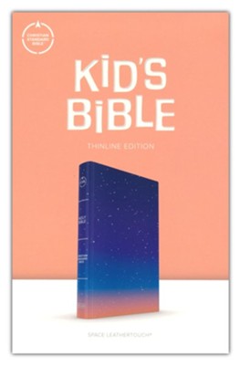 CSB Kids Bible, Thinline Edition--soft leather-look, space design  - 