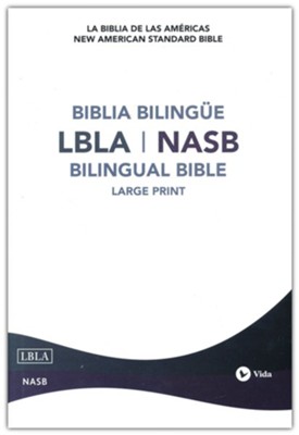 Biblia Bilingue LBLA/NASB, Enc. Dura  (LBLA/NASB Bilingual Bible, Hardcover)  - 
