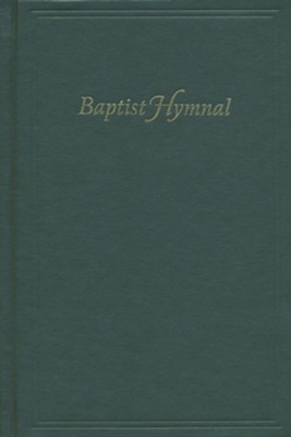 Baptist Hymnal--hardcover, forest green  - 