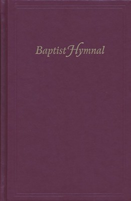 Baptist Hymnal--hardcover, deep garnet  - 