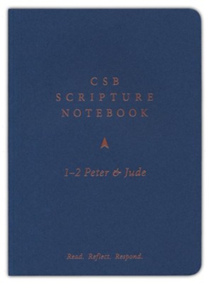 CSB Scripture Notebook, 1-2 Peter and Jude - Slightly Imperfect  - 