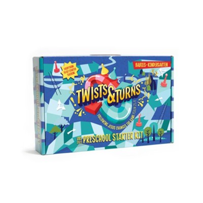 Theme Stickers 10 Sheets - Twists & Turns VBS 2023 by Lifeway