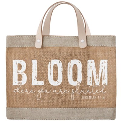 Bloom Where You Are Planted Farmer's Market Tote                - 