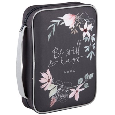 Be Still & Know Canvas Bible Cover  - 