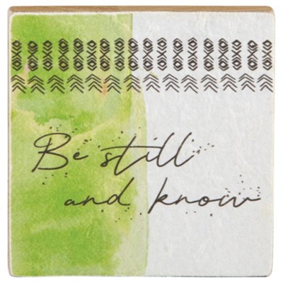 Be Still Tabletop Plaque  -     By: Amylee Weeks
