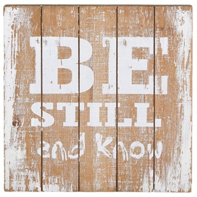 Be Still and Know Wall Decor  - 