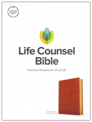 CSB Life Counsel Bible, Burnt Sienna Soft Imitation Leather  -     By: New Growth Press, CBS Bibles by Holman
