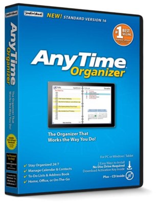 Anytime Organizer Standard 16 on CD-ROM   - 