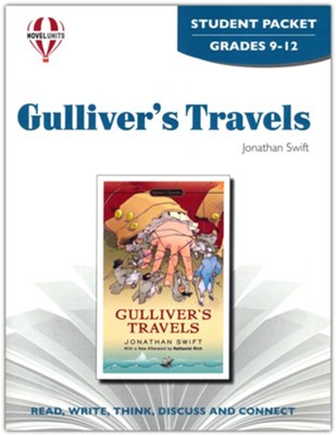 Gulliver's Travels, Novel Units Student Packet, Grades 9-12   -     By: Jonathan Swift
