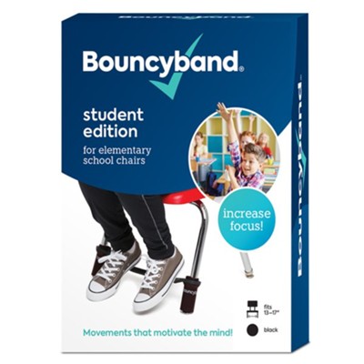 Black Bouncy Band for Elementary School Chairs   - 
